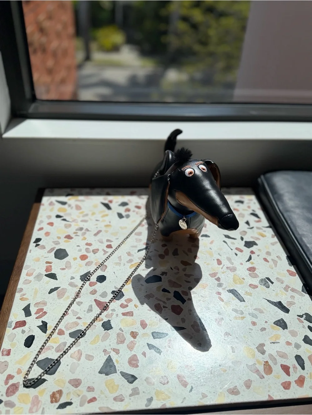 “ Urban Revivo” Black Dachshund purse!